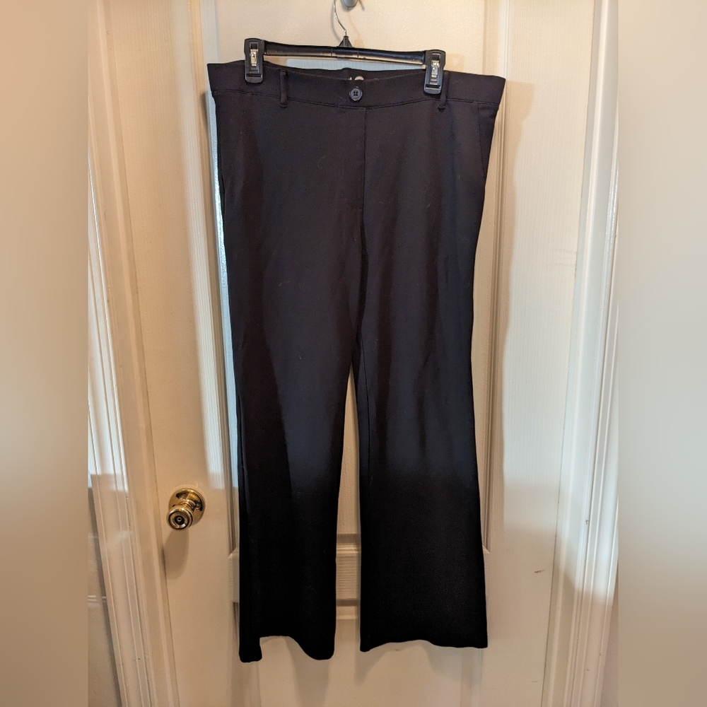 Betabrand Stretch Black Pants, Sz XLP